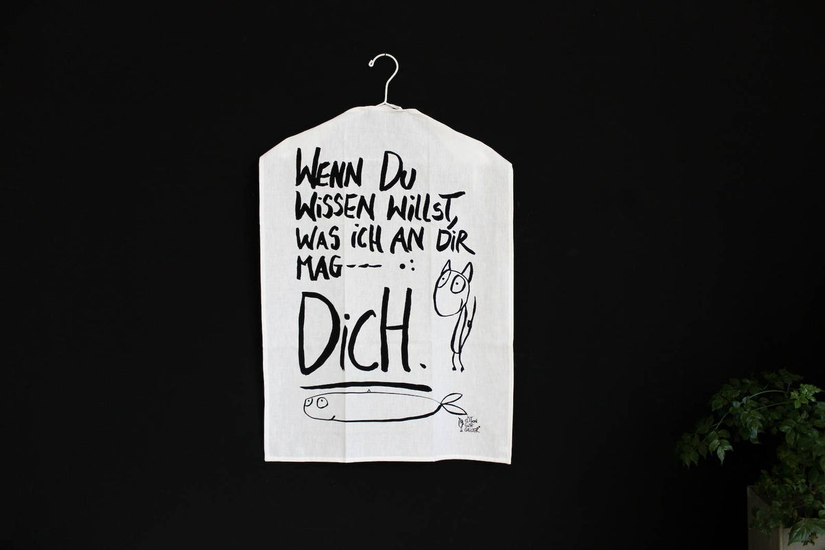 Geschirrtuch - Ich Mag Dich