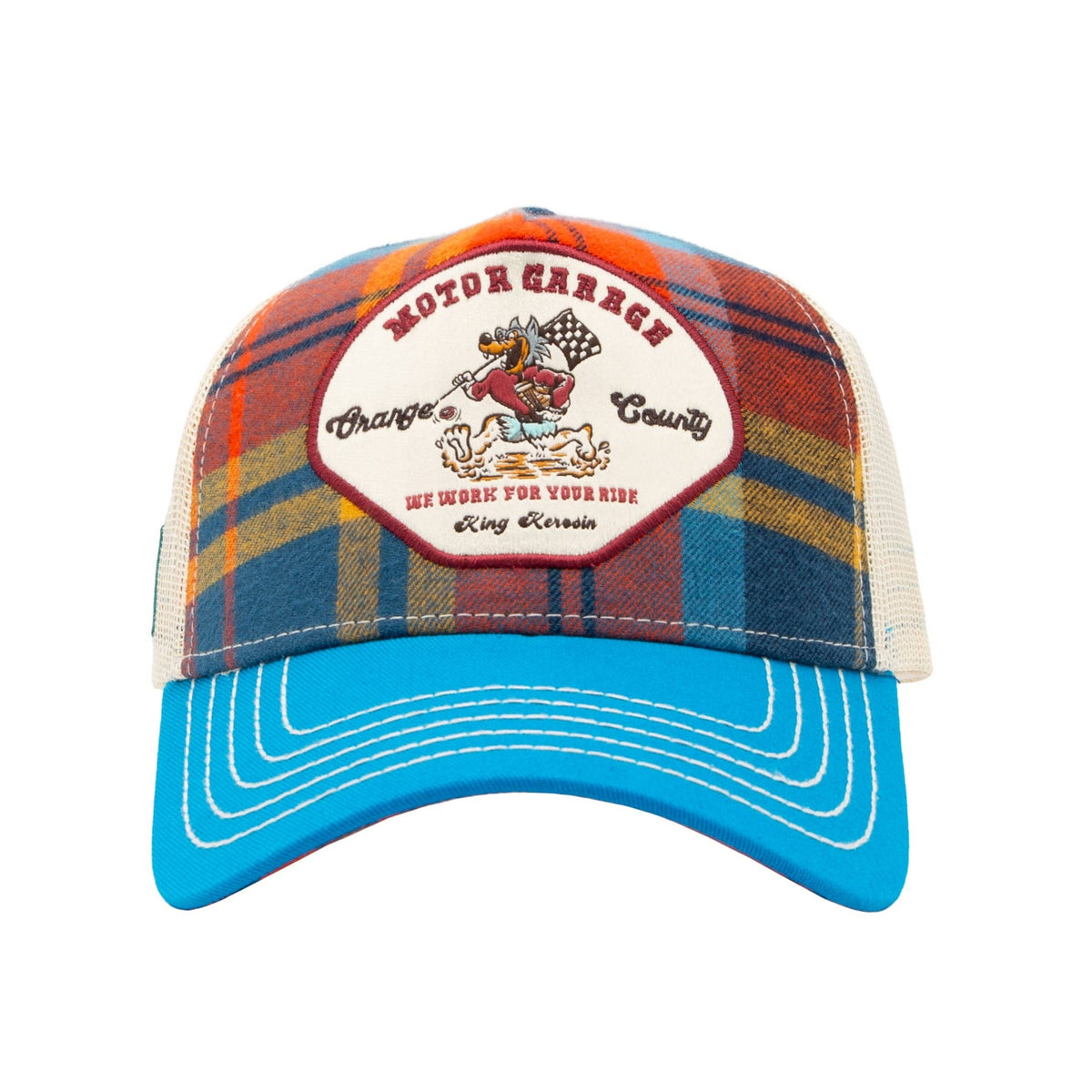 Trucker Cap 'Motor Garage' in Mehrfarbig