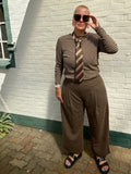 JcSophie Pascale Hose – Dunkelbraun