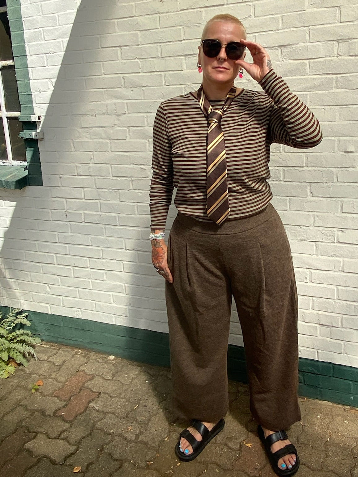 JcSophie Pascale Hose – Dunkelbraun