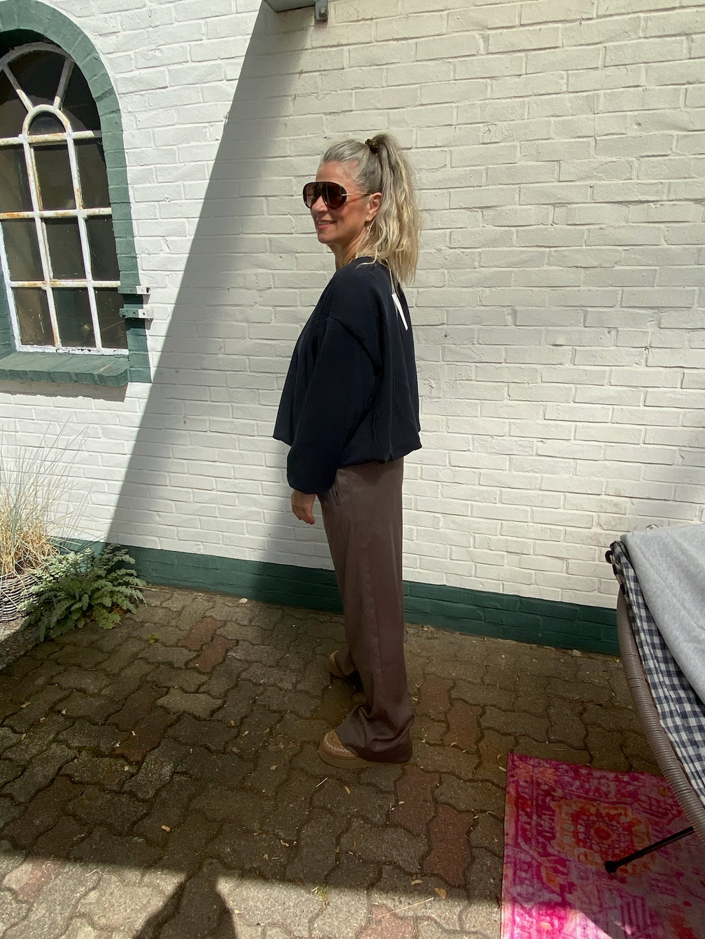 JcSophie Primavera Pullover – Midnight Blue - Butterfleece
