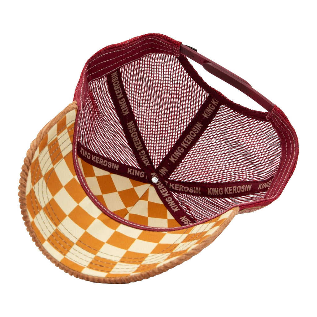 Trucker Cap 'Temple of Kustom Kulture' in Beige
