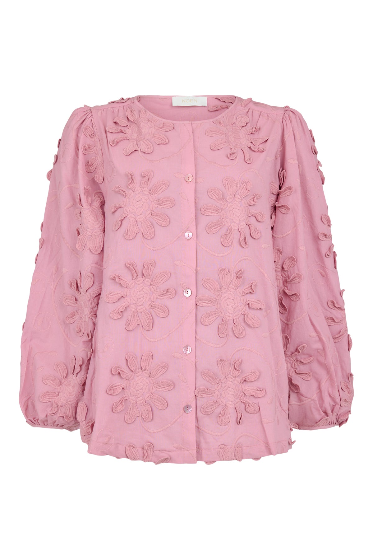 NOEN Bluse  – Wildrose in rosa