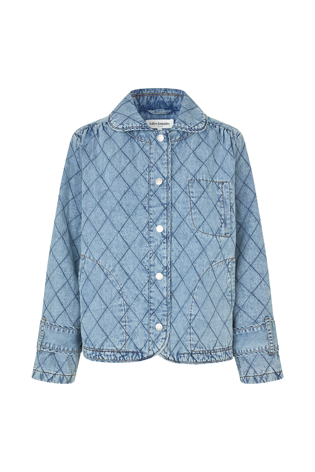 gesteppte Jeansjacke von Lollys Laundry