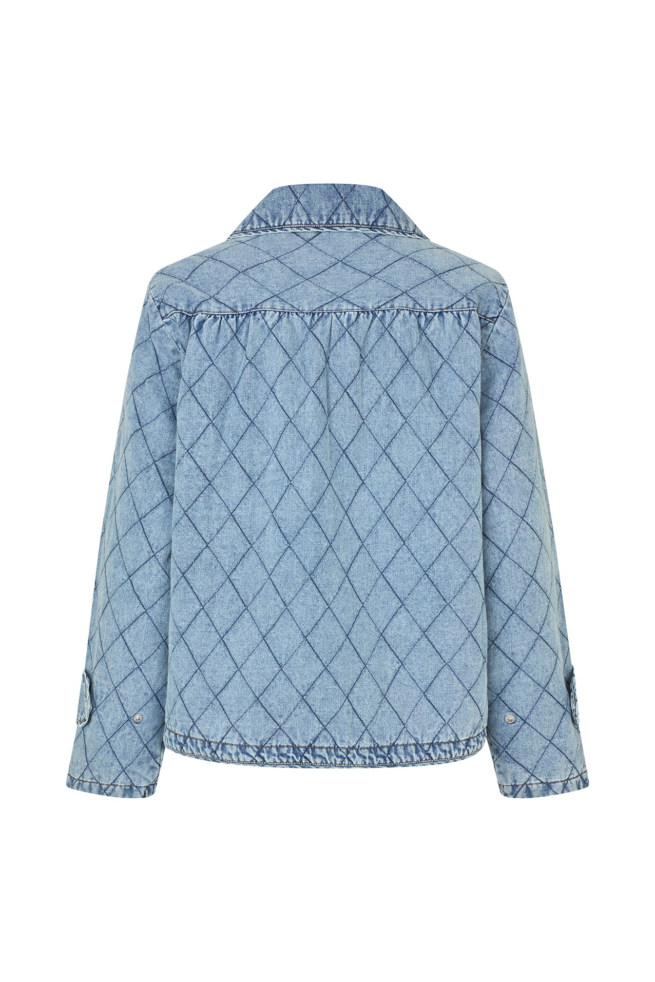 gesteppte Jeansjacke von Lollys Laundry