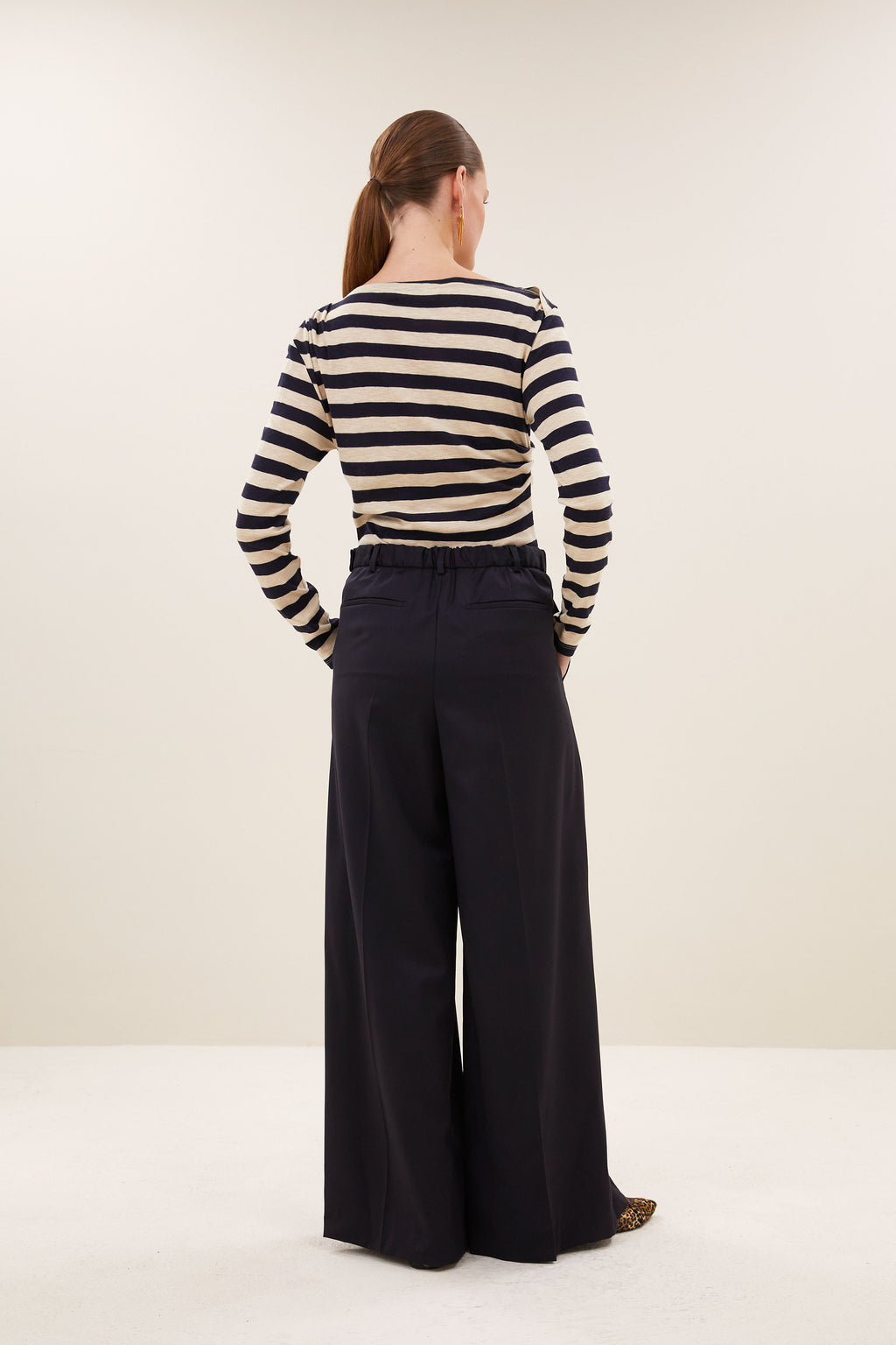 by-bar Leya Big Stripe Top – night sky