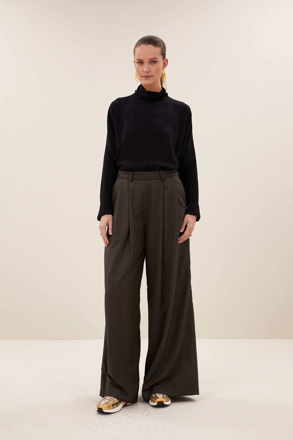 by-bar Ien Viscose Blouse – schwarz