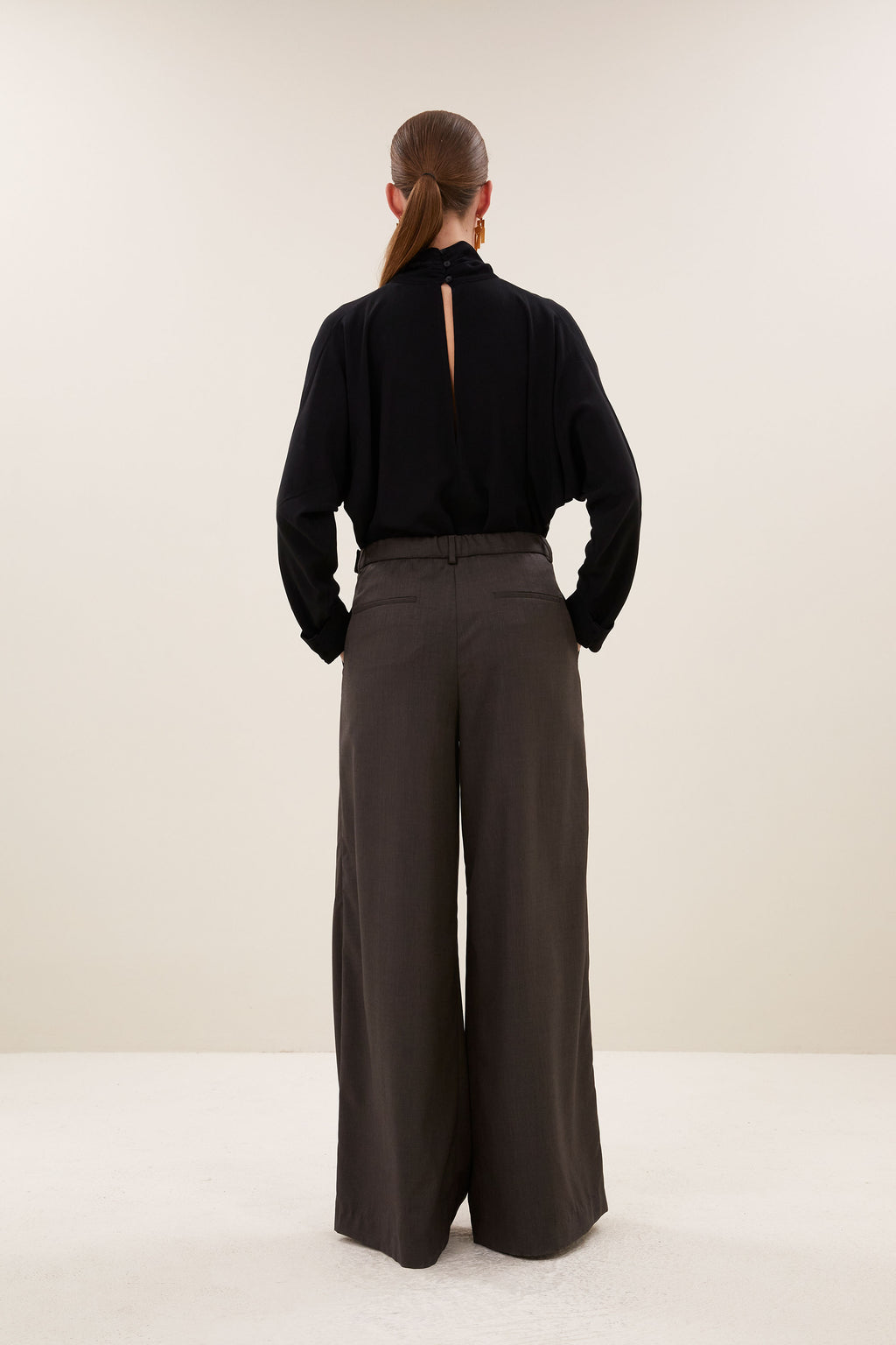 by-bar Ien Viscose Blouse – schwarz