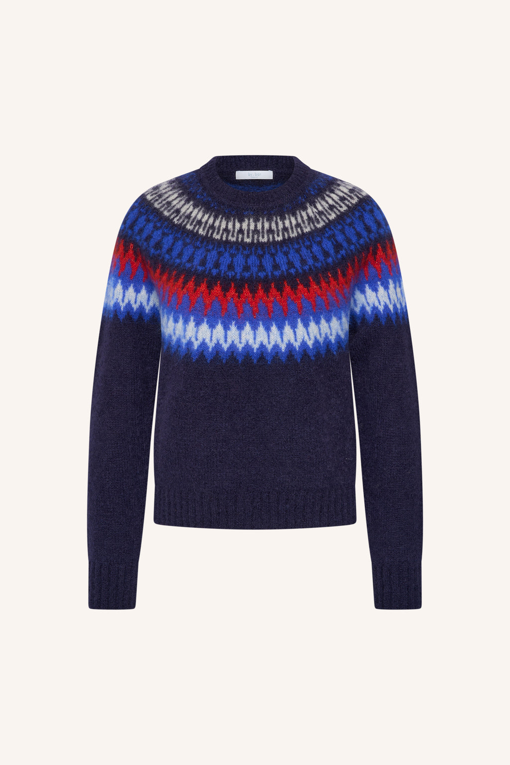 by-bar Jackie Norweger Pullover – midnight