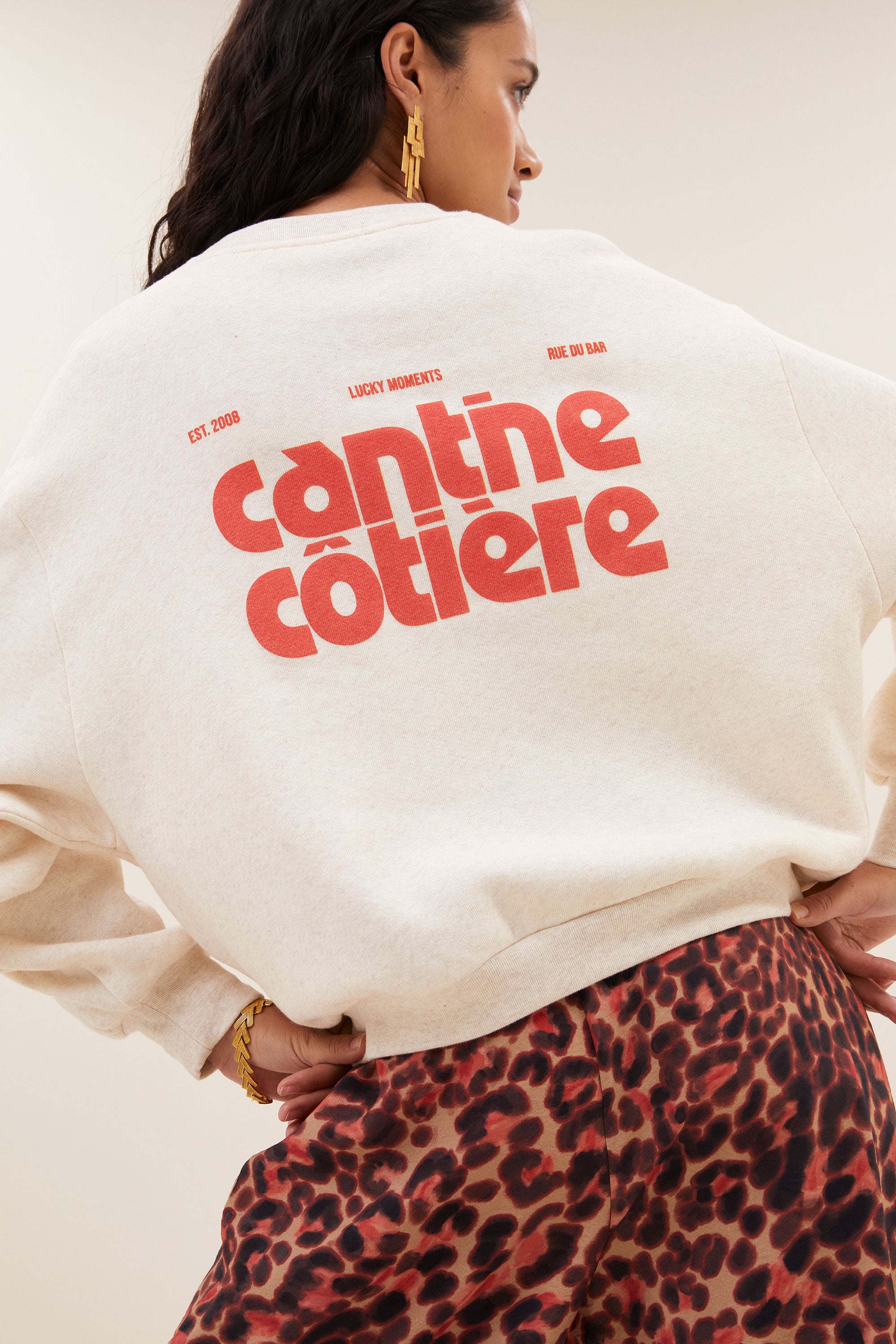 by-bar Lili Coast Melange Sweater "cantine cotiere"
