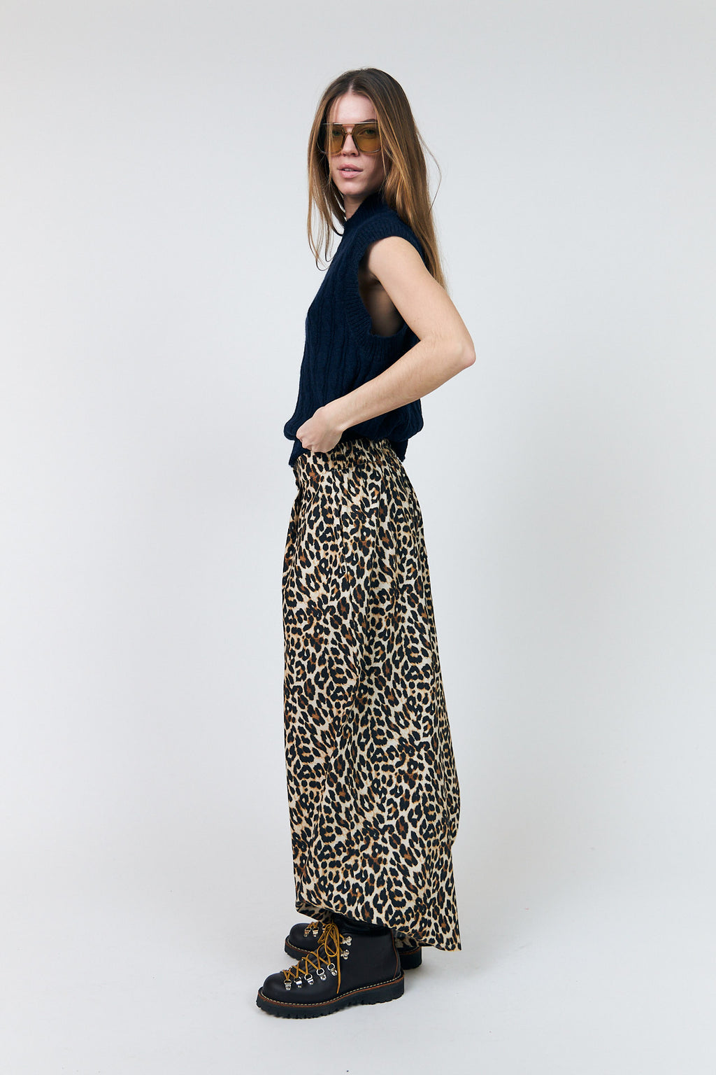 Lollys Laundry MiraLL Pants – Leopard Print