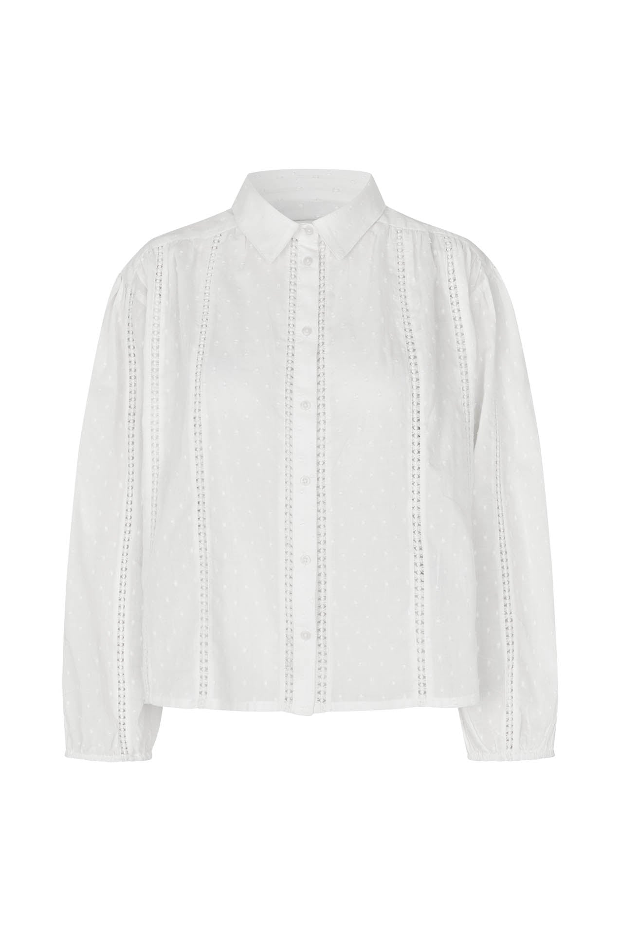 Lollys Laundry EmLL Bluse – Creme