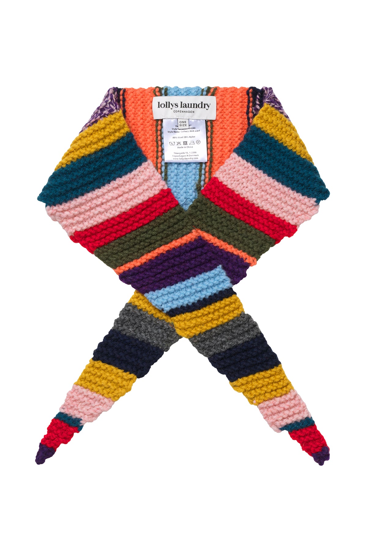 Lollys Laundry CallieLL Knit scarf – buner Schal