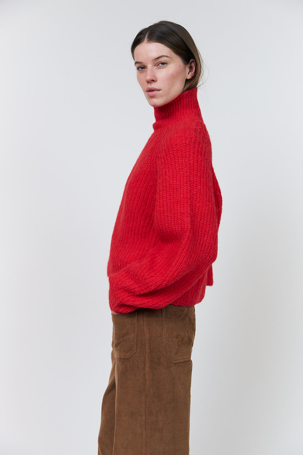 Lollys Laundry Roter Pullover Jumper – Red