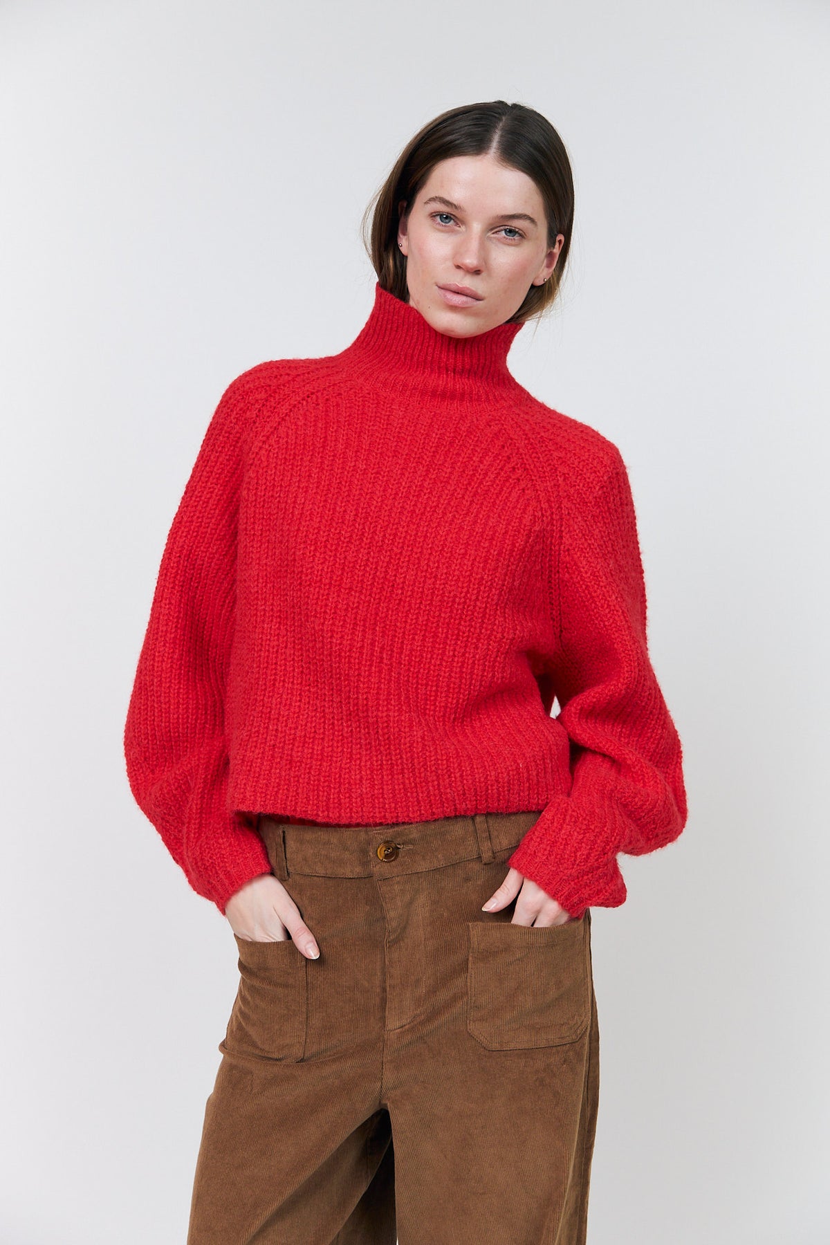 Lollys Laundry Roter Pullover Jumper – Red