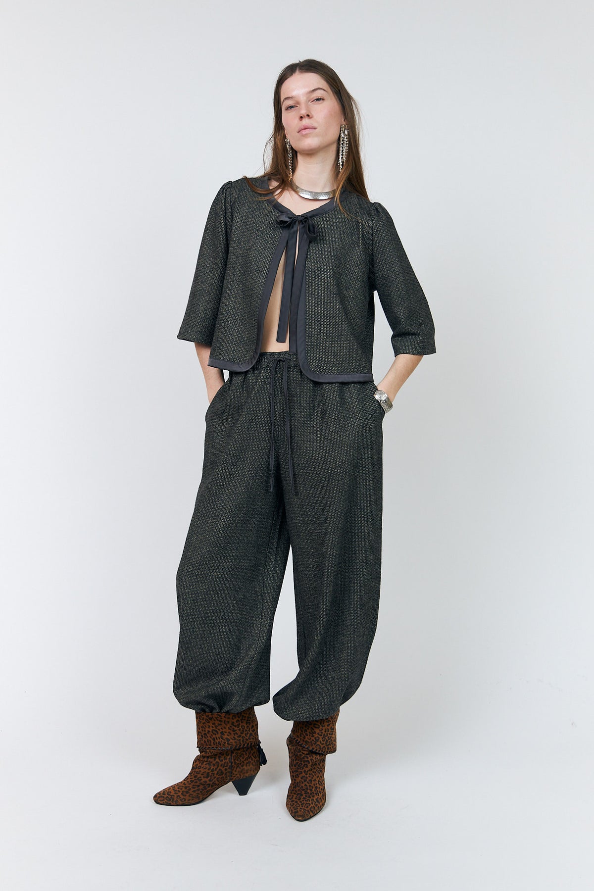 Lollys Laundry PiperLL Pants – Dunkel-Mokka