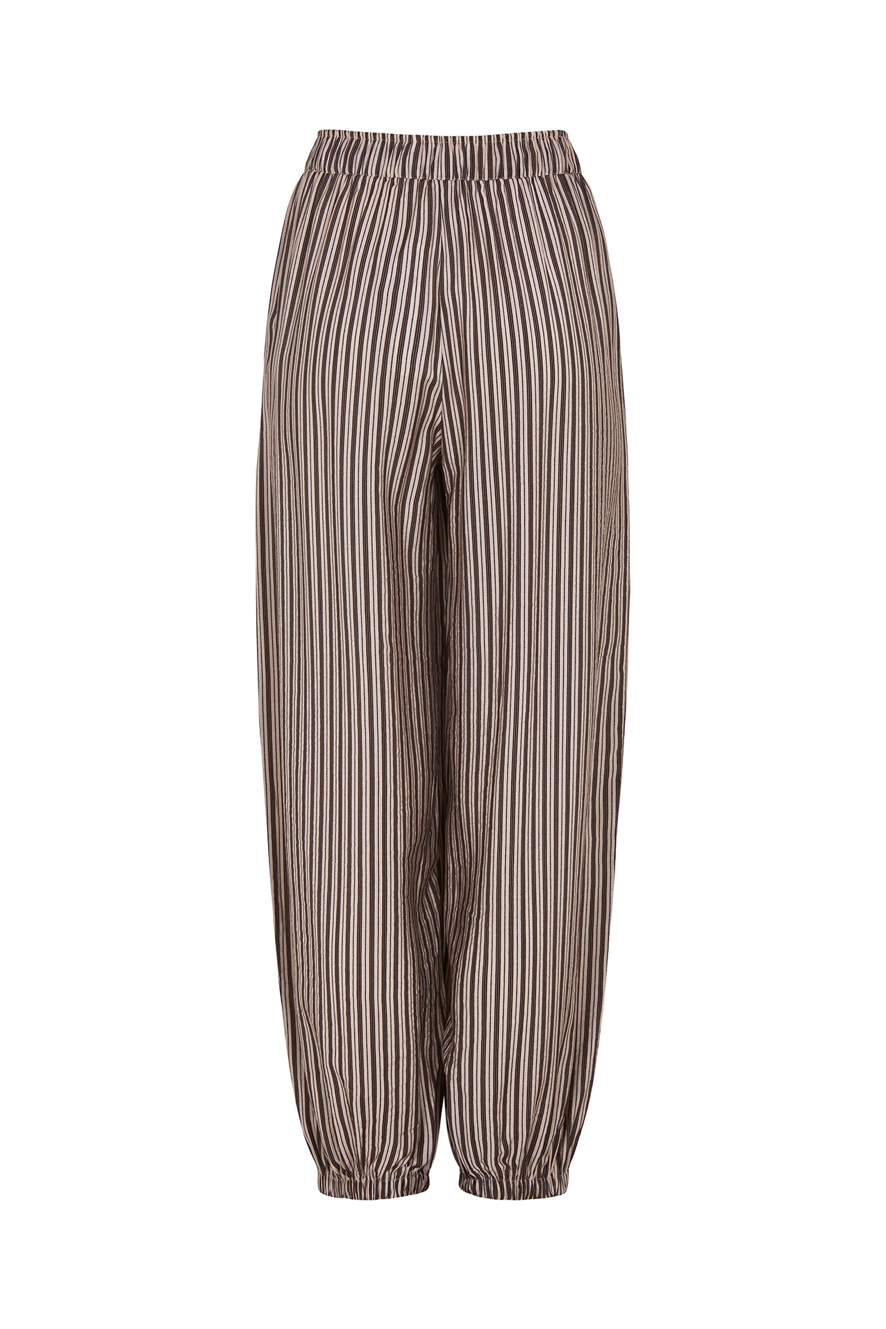 Lollys Laundry PiperLL Hose – Beige - gestreift