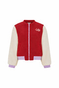 Lollys Laundry Teddy-Jacke – Red / Cream 💜❤️