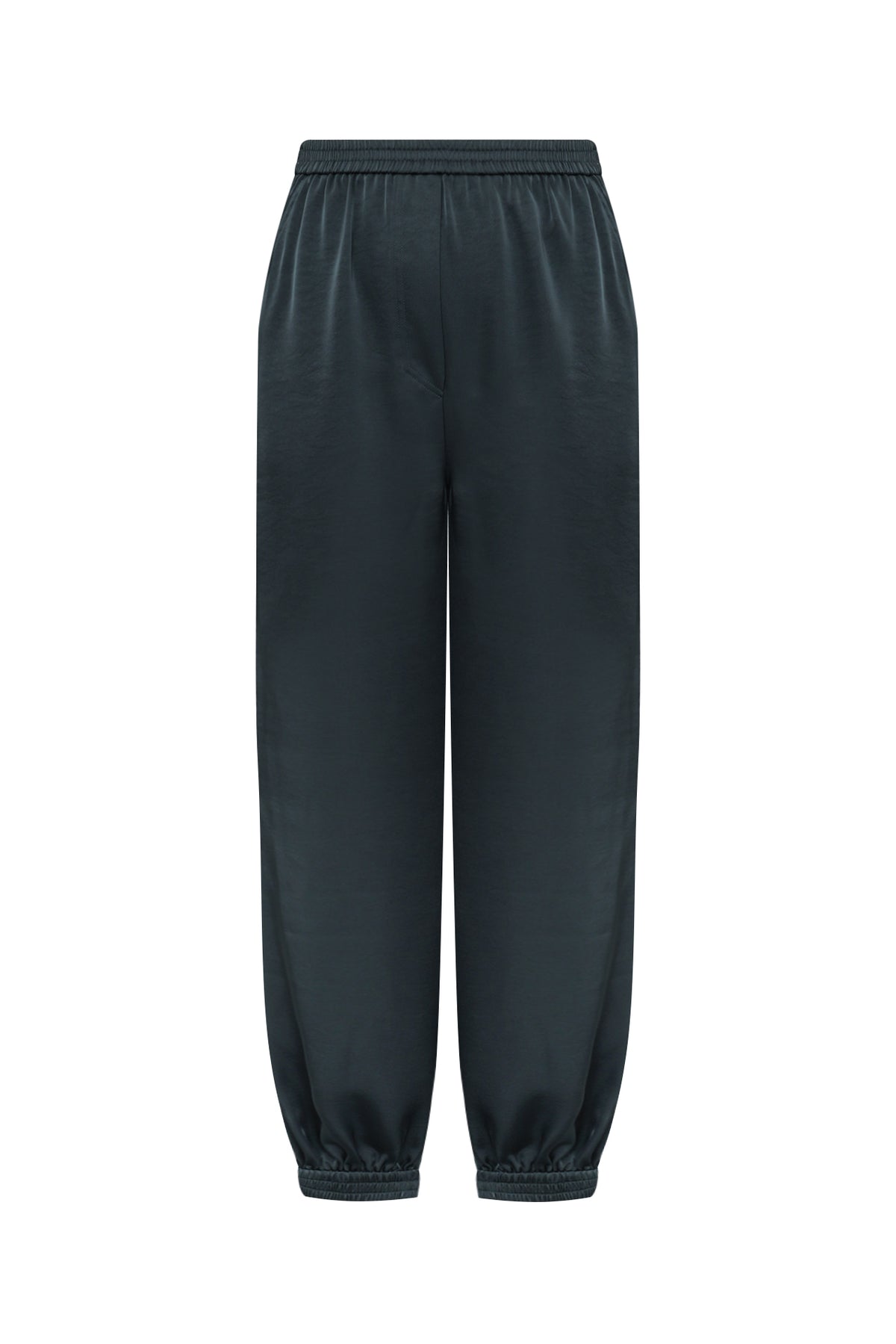 Satin Hose – Washed Black Lollys Laundry mit Spitze und cutouts