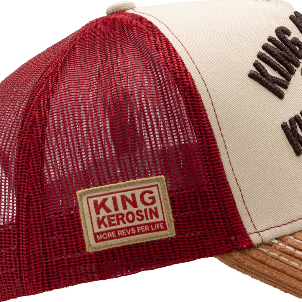 Trucker Cap 'Temple of Kustom Kulture' in Beige