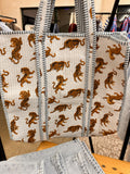 Tasche Leopard  oder Tiger Shopper diverse Varianten