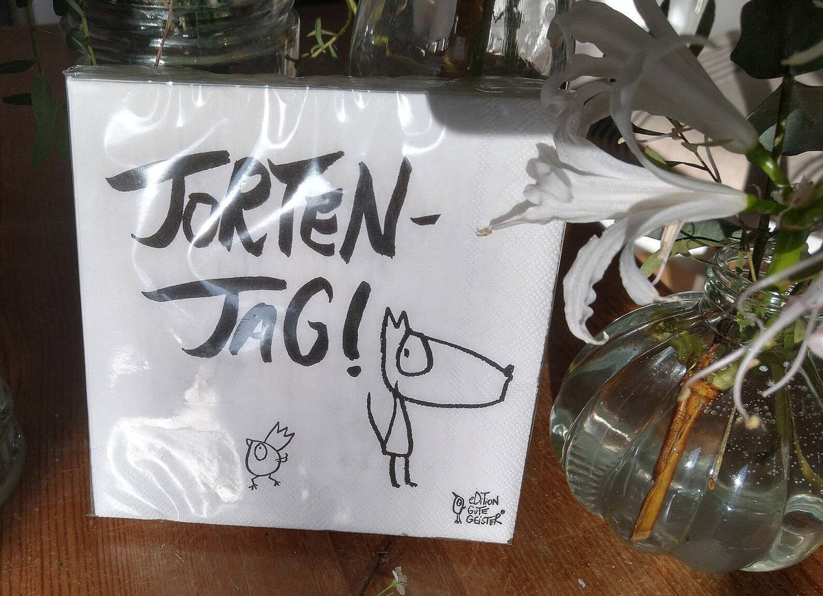 Cocktail-Servietten - Tortentag