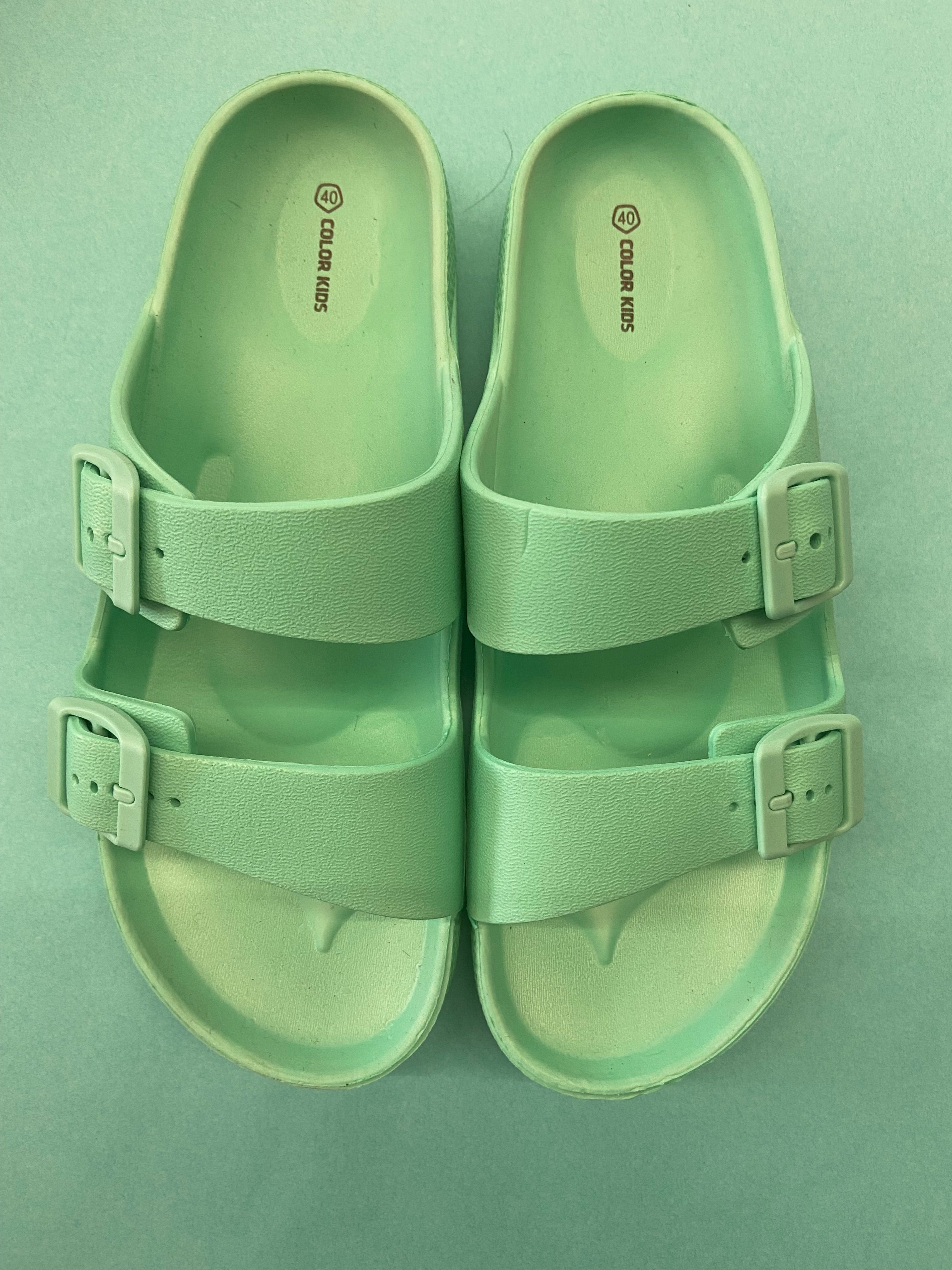 Color Kids – Sommer Sandale in Knallfarben