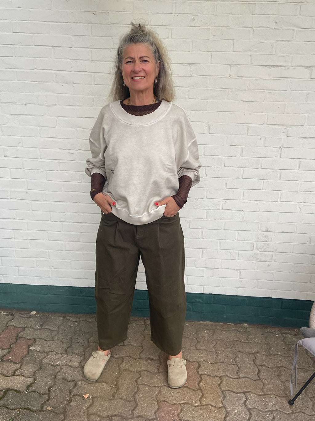 Liv Bergen SKY Organic Pullover – Nature