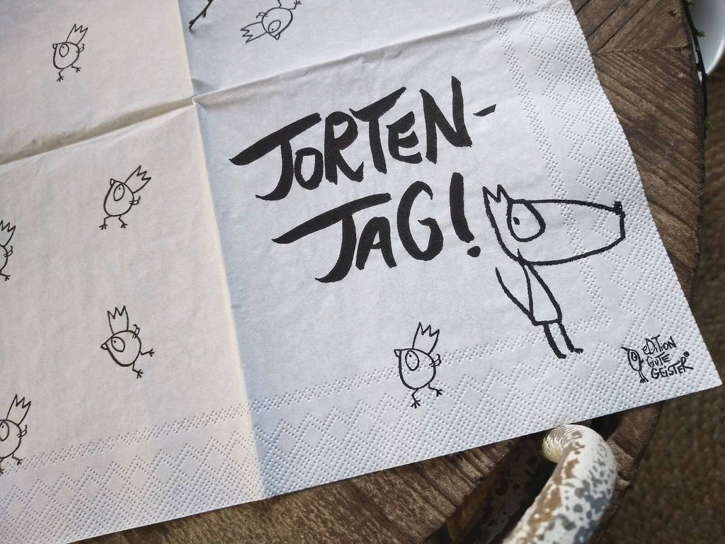 Cocktail-Servietten - Tortentag