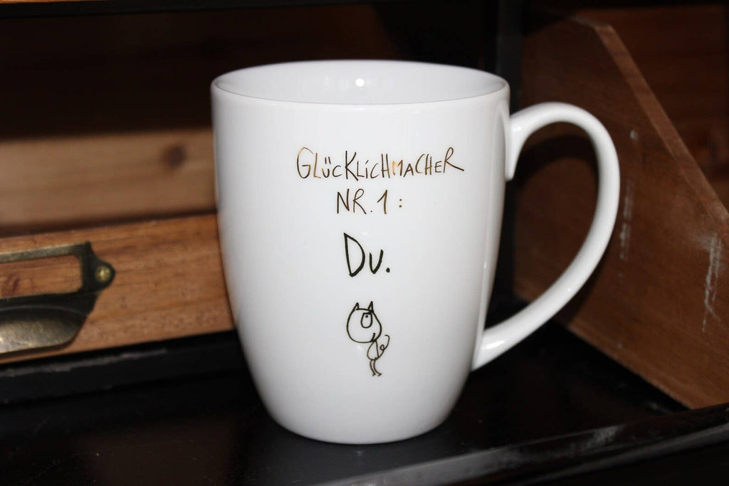 Becher GOLD - Glücklichmacher