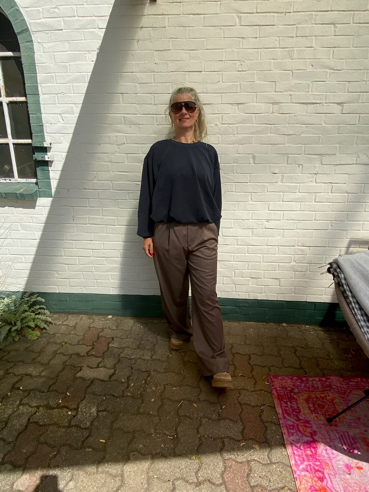 JcSophie Primavera Pullover – Midnight Blue - Butterfleece