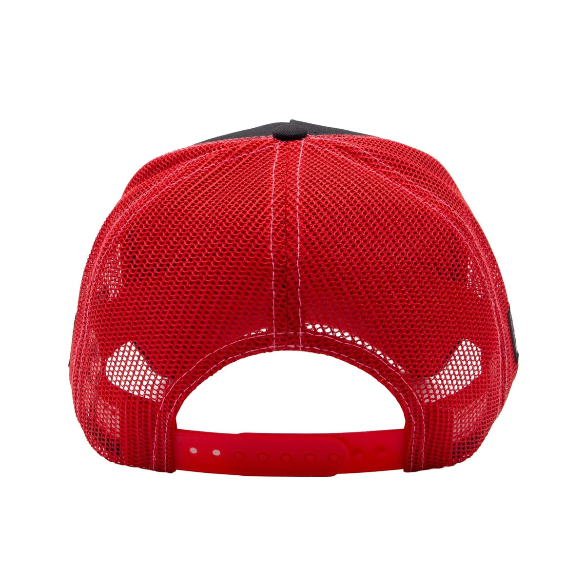 Trucker Cap 'Never Trust A Fucker' in Schwarz Rot