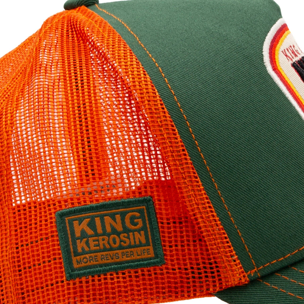 Trucker Cap 'Never Fuck A Fucker' in Grün
