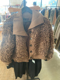 Kuschel-Jacke in Marron – Qnuz