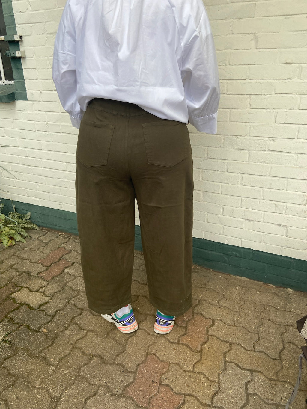 JcSophie Painter Hose – Armygrün
