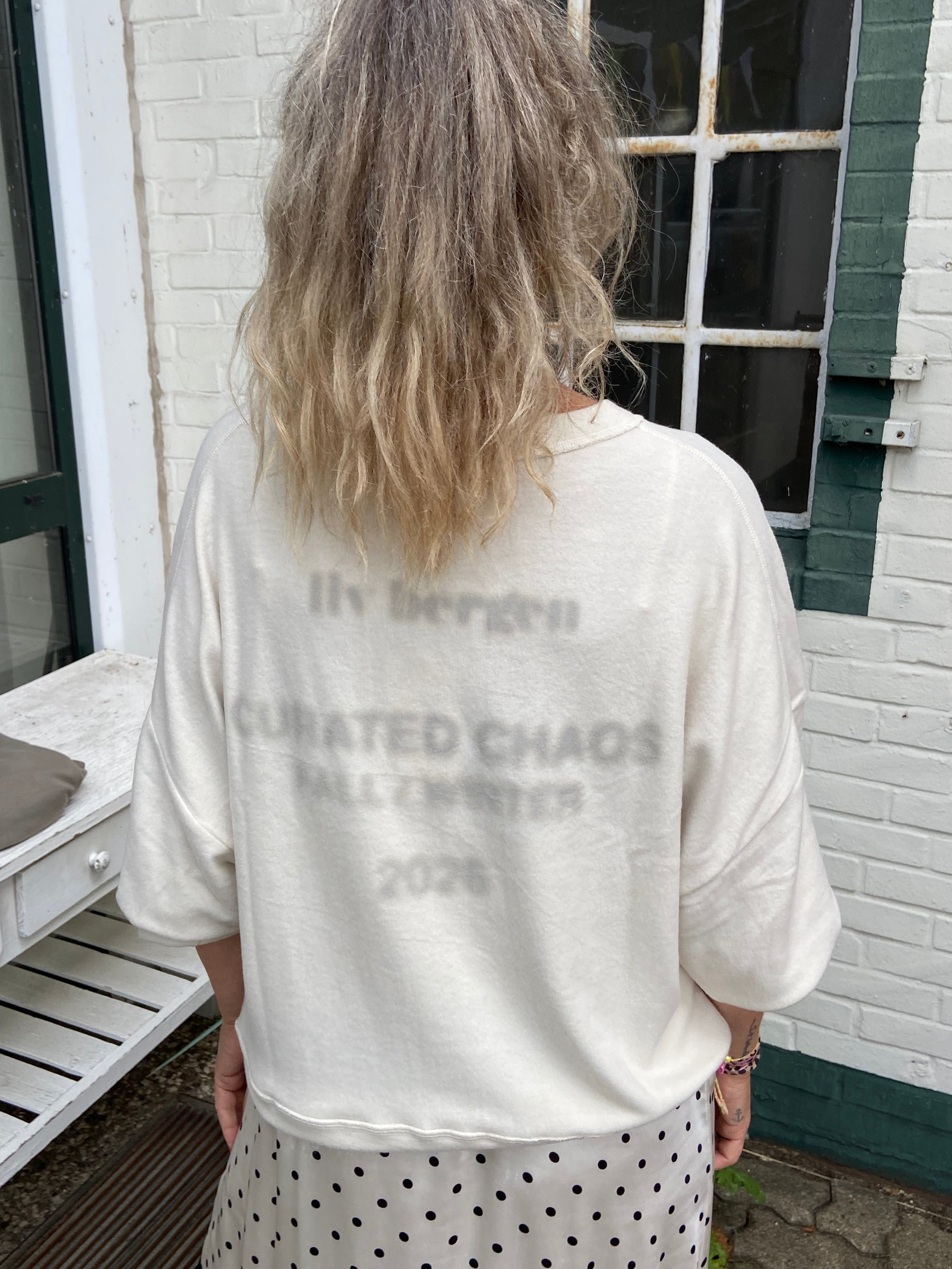 Liv Bergen Versailles Blurry Pullover – Tofu