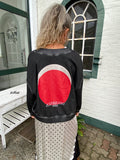 Liv Bergen SKY Organic Circles Pullover – Espresso