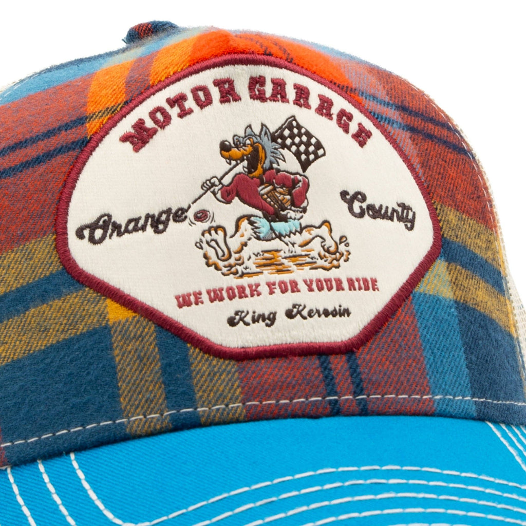 Trucker Cap 'Motor Garage' in Mehrfarbig