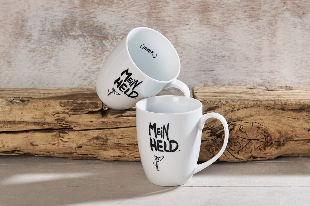 Becher - Mein Held. Immer.