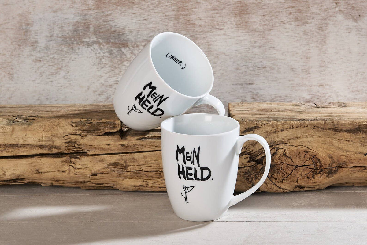 Becher - Mein Held. Immer.
