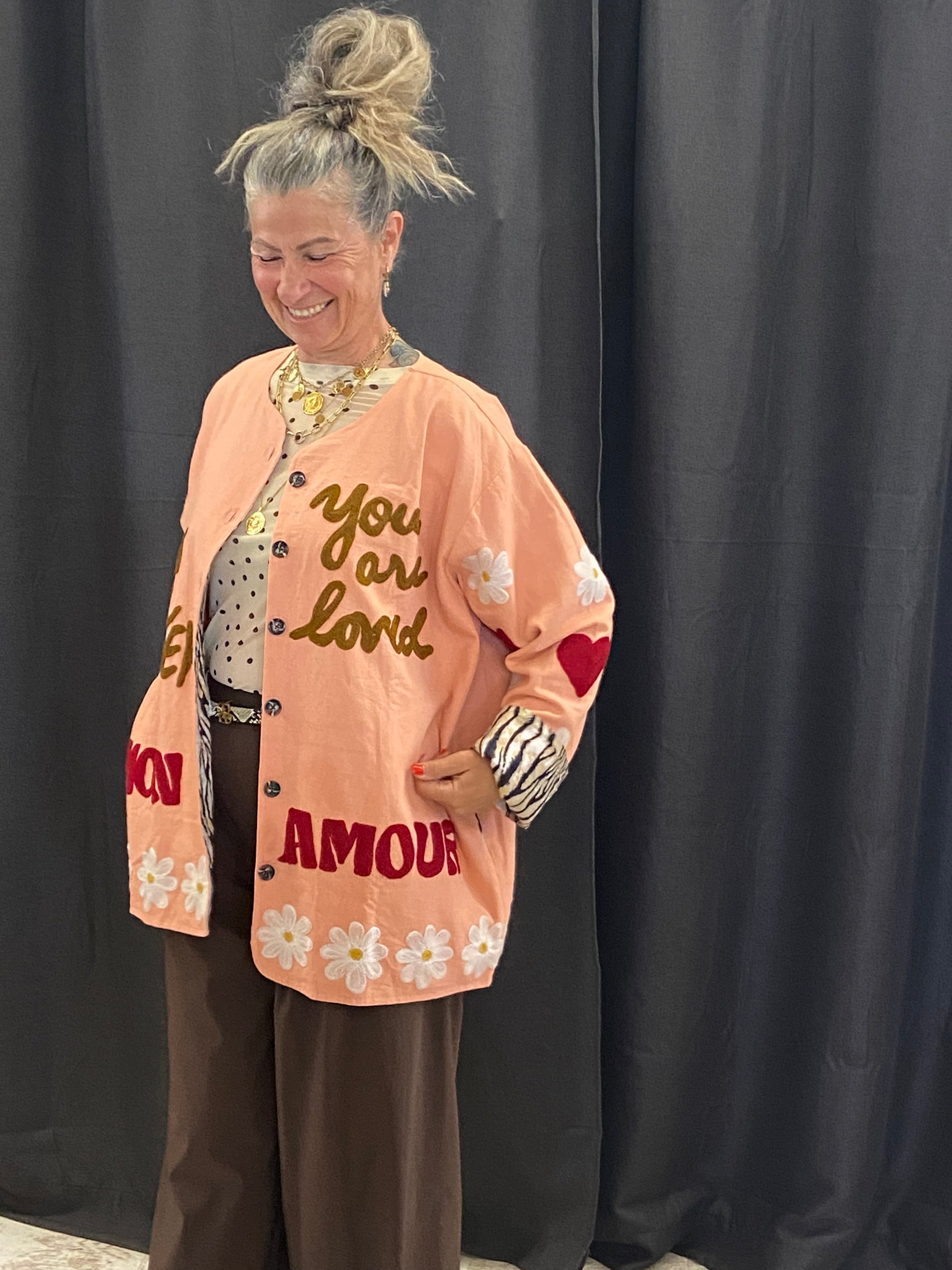 Wunderschöne Jacke „Now or Never“ You are loves Onesize