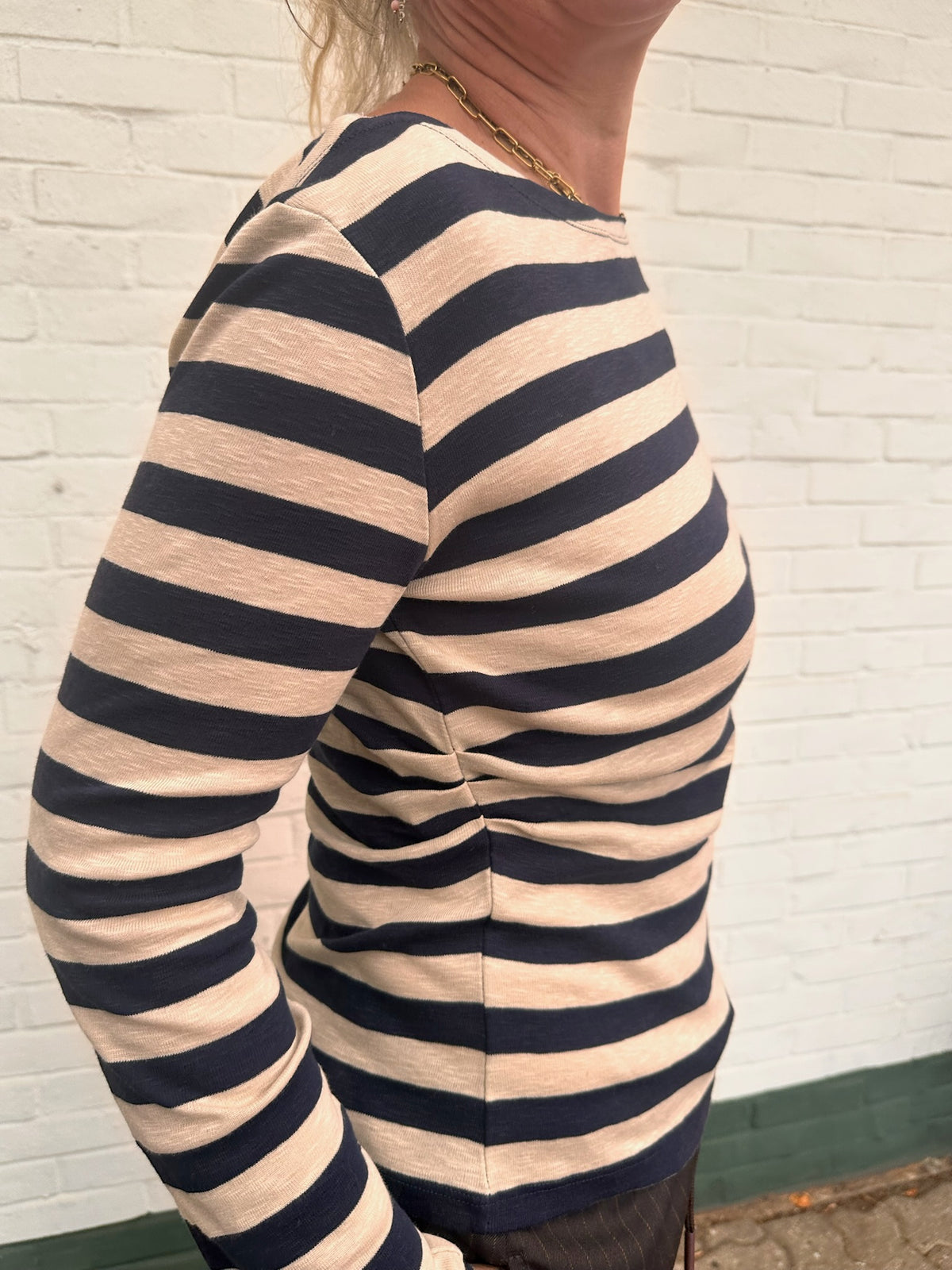 by-bar Leya Big Stripe Top – night sky