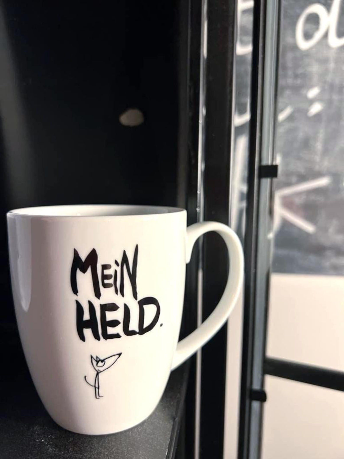 Becher - Mein Held. Immer.