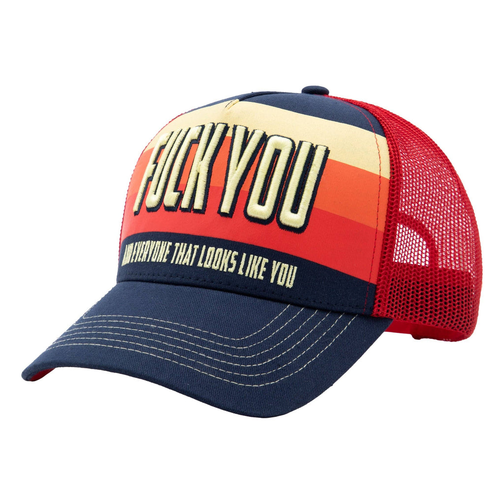 Trucker Cap 'Fuck You' in Mehrfarbig