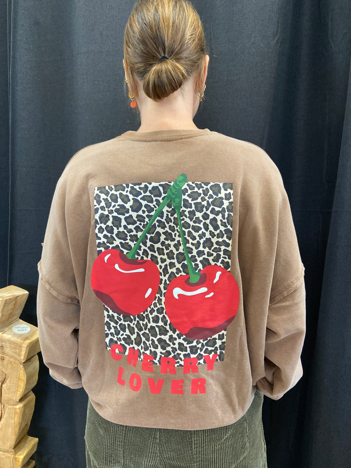 Le Temps des Cerises Mery Sweatshirt – Coffee
