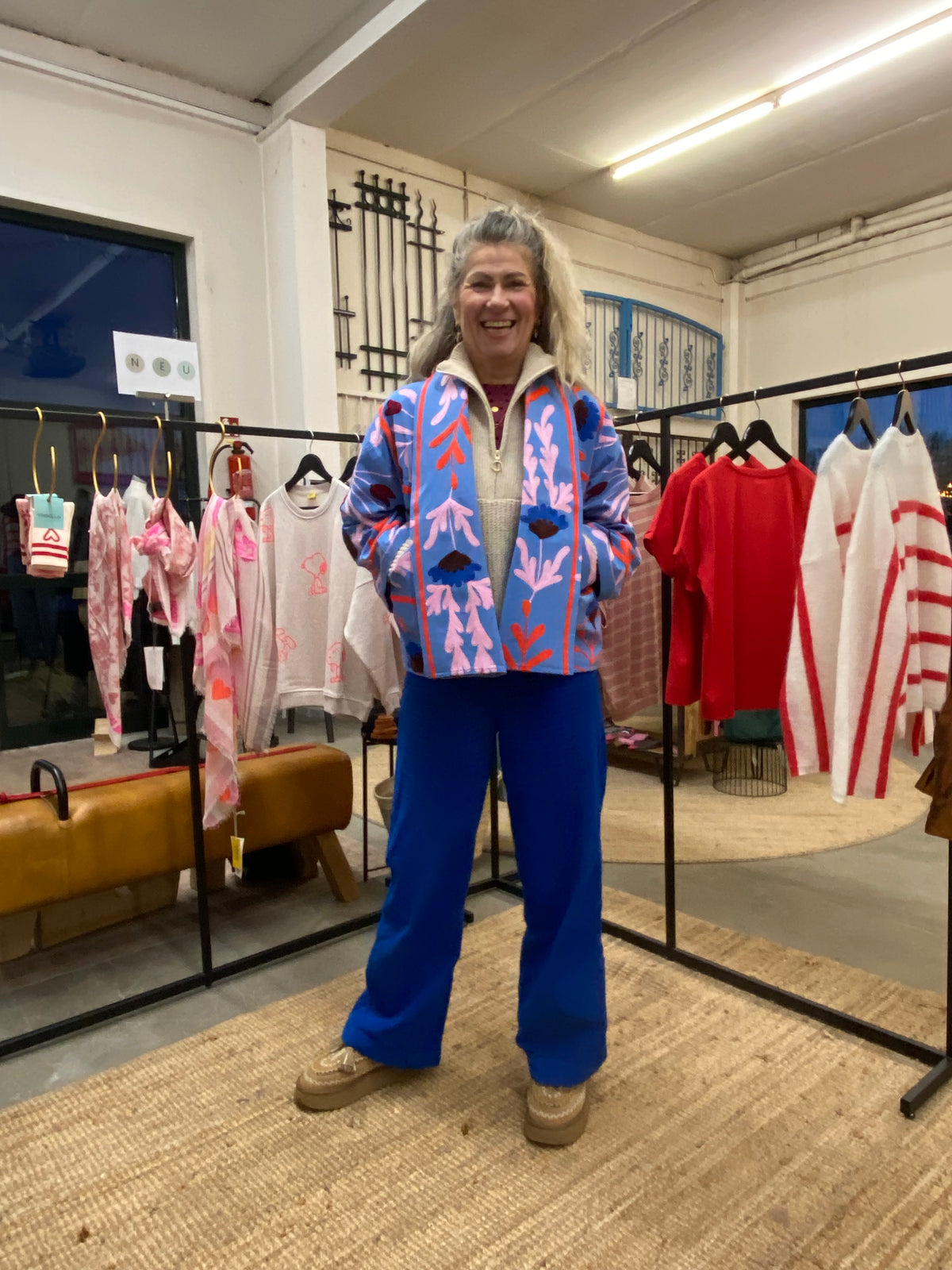 Lollys Laundry Jacke mit wunderschöner Stickerei