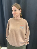 Le Temps des Cerises Mery Sweatshirt – Coffee