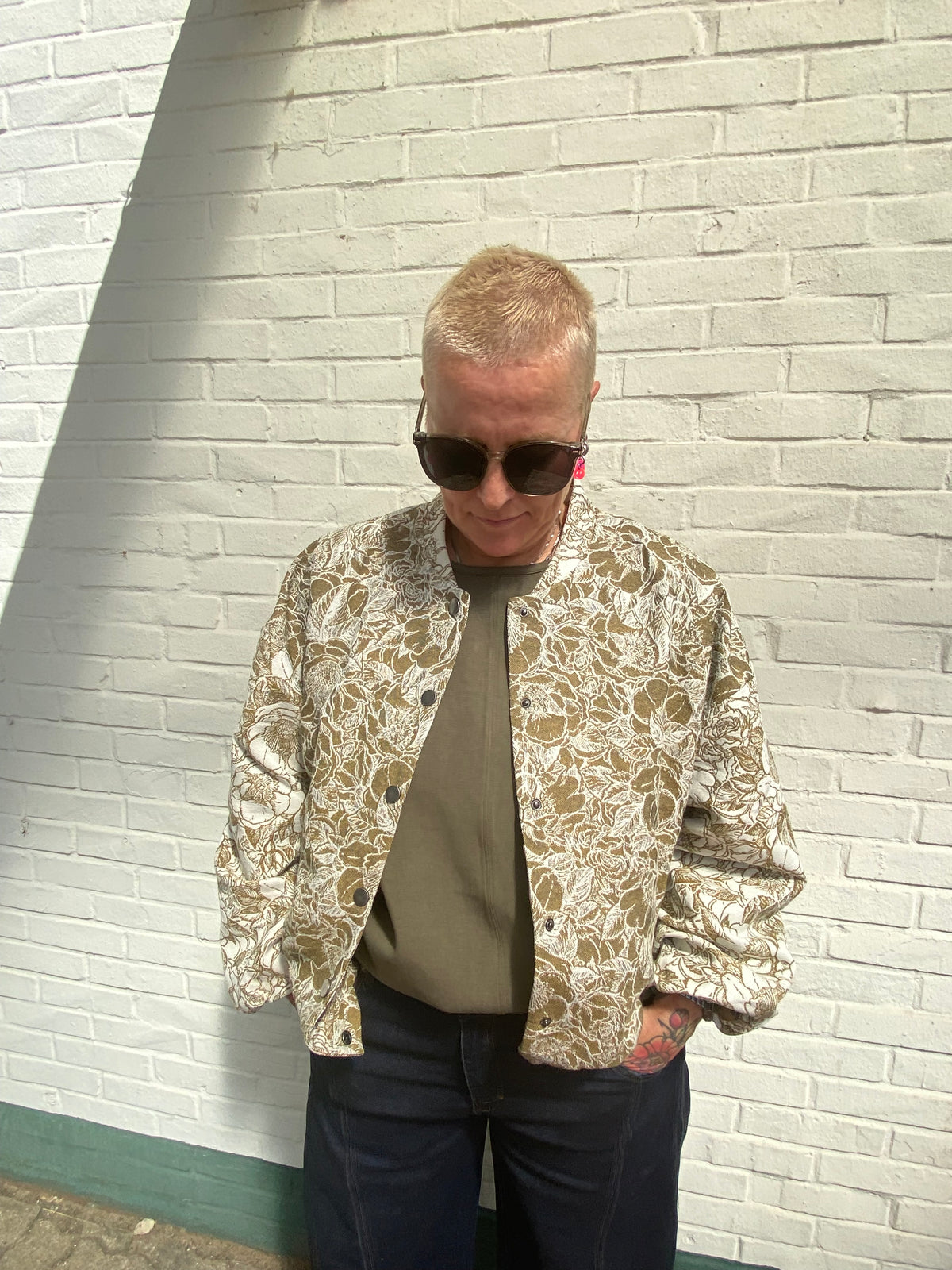 Peppercorn Khloé Jacket – Toffee Jacquard
