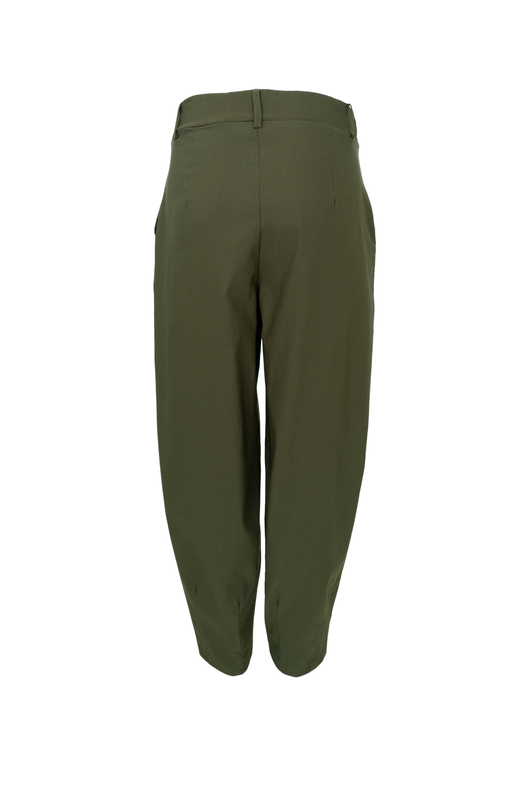 Black Colour Barrel Pant – Dk. Army