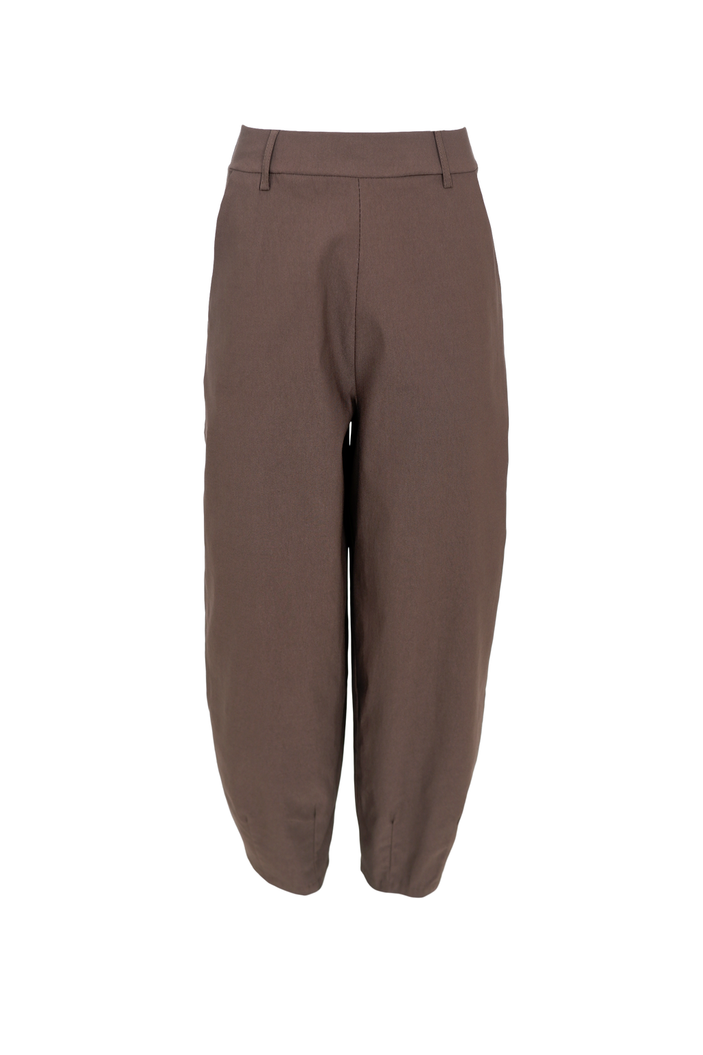Black Colour Barrel Pant – Espresso